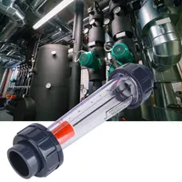 Ротаметр (Витратомір) LZS-32 (1-10 м³/год) для води, Пластикова трубка, Точний — фото 5