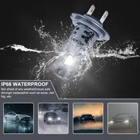 Автолампы LED H7 80W 10000Lm (2 шт), 6500K Холодный белый, IP68, Mini Size — фото 9
