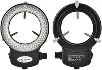 Кольцевая LED лампа для микроскопа (144 диода), Регулируемая яркость, 6000K, Ø63мм — фото 7