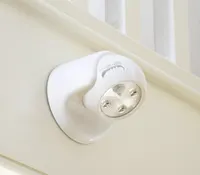 Auraglow Battery Operated Motion Activated PIR Sensor Removable Cordless LED Security Light (White, Without Batteries) — фото 9