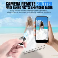 Bluetooth-кільце для прокручування TikTok/Reels та перегортання книг (Page Turner), Чорне — фото 4
