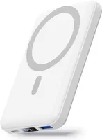 Магнитный Power Bank 10000mAh Yiisonger (MagSafe), Беспроводная зарядка 15W, PD 20W, Белый