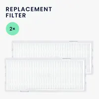 2x Replacement Filters Compatible with Roborock S7 / S7+ / T7S - Set of 2 - Robot Vacuum Cleaner Spare Part Filter 2-Pack — фото 2