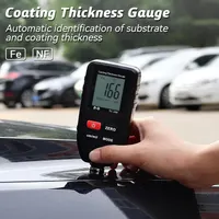 Car Coating Thickness Meter for Used Car Buyers, Paint Mil Thickness Meter Gauge Check The Car’s Original Coating Auto Car Paint Meter (Black) — фото 5