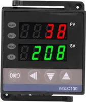PID-регулятор температури REX-C100 (Релейний вихід), Термостат 220V для інкубатора/печі — фото 10