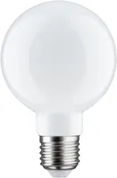 Лампа филаментная Paulmann E27 7.5W (Шар G95), Диммируемая, Опаловое стекло, 2700K