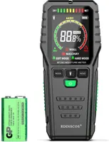 Вологомір безконтактний (Pinless Moisture Meter) для стін/підлоги, Детектор вологи, LCD дисплей — фото 4