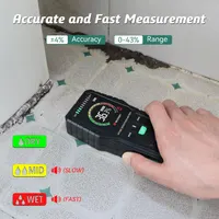 Вологомір безконтактний (Pinless Moisture Meter) для стін/підлоги, Детектор вологи, LCD дисплей — фото 5