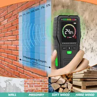 Вологомір безконтактний (Pinless Moisture Meter) для стін/підлоги, Детектор вологи, LCD дисплей — фото 7