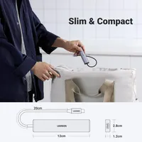 USB-C Хаб UGREEN Revodok 5-в-1: 4K HDMI, 100W PD, 3x USB-A, Алюминиевый — фото 6