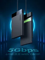 Зовнішня кишеня для HDD/SSD 2.5" UGREEN USB 3.0 (Корпус для диска), SATA III, 5 Гбіт/с, Чорний — фото 5