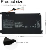 Аккумулятор для ноутбука ASUS B31N1912 (Vivobook E410MA, E510MA, L410MA), 42Wh, Оригинальное качество — фото 2