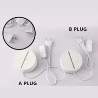 3D Lamp and Night Light For Kids and Adults - Enjoy The Relaxing Ambience In Any Room - A PLUG Rechargeable, 3 Colour Settings — фото 3
