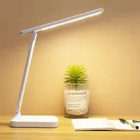Настільна LED лампа для школяра Clover (Складана), Акумуляторна, USB порт, Сенсорна — фото 6
