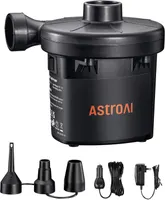 Електричний насос AstroAI 2-в-1 (220V + 12V Авто) для матраців, човнів, басейнів — фото 2