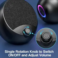 RGB Gaming Computer Speakers for PC Laptop Mac Desktop Computer Woofer Speakers — фото 2