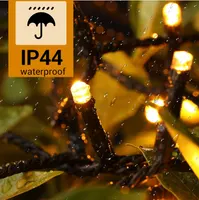 Гірлянда світлодіодна 100 метрів 1000 LED (Бобіна), Тепле біле, Вулична IP44, 8 режимів — фото 3