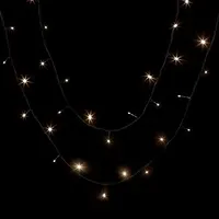 Safe Voltage 400 Bright LEDs 40 Metres Warm White String Fairy Lights for Christmas Tree Party Wedding Events, 8 Modes, Timer, Long Lead