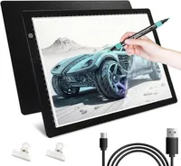 Световой планшет A4 для рисования и алмазной мозаики (Light Pad), USB, Регулируемая яркость — фото 3