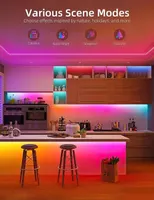 Неоновая LED лента 20 метров (Гибкий неон) RGB, Умная (App Control), Влагостойкая, Музыкальная