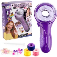 Automatic Hair Braider for Women Girls, Machine Electric Styling DIY Tool with Hook Rubber Band Twister Salon Toy Funny Gift Teen Girls — фото 4