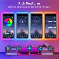 Неоновая LED лента 10 метров (Гибкий неон) RGB, Умная (Wi-Fi/Bluetooth App), IP65 Водонепроницаемая