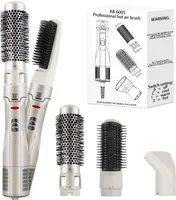 AB-6005 Professional Blower Brush, 3 Temperatures, Hot Air Brush with Accessories, Gold — фото 5