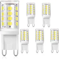 G9 LED Bulb Cool White 6000K 18W/20W/28W Halogen Equivalent, AC 220-240V LED Energy Saving Mini Lamp, Not Dimmable, Pack of 4 — фото 4