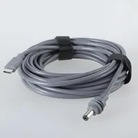 Кабель питания USB-C на DC 5.5x2.1мм (Влагозащищенный), Для роутера/камеры, 100W — фото 2