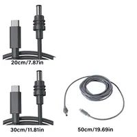 Кабель питания USB-C на DC 5.5x2.1мм (Влагозащищенный), Для роутера/камеры, 100W — фото 5