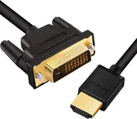 Перехідник-кабель HDMI на DVI (Двонаправлений), 20 см, ANNNWZZD, 1080p — фото 7