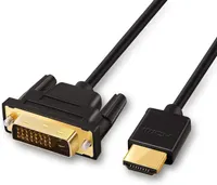 Переходник-кабель HDMI на DVI (Двунаправленный), 20 см, ANNNWZZD, 1080p — фото 5