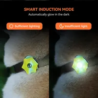 Светящийся LED маячок на ошейник для собак и кошек LaRoo (USB), Водонепроницаемый — фото 6