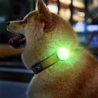 Светящийся LED маячок на ошейник для собак и кошек LaRoo (USB), Водонепроницаемый — фото 8