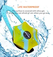 Светящийся LED маячок на ошейник для собак и кошек LaRoo (USB), Водонепроницаемый — фото 9