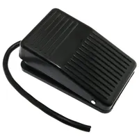 E-outstanding Foot Switch 1PC SPDT NO Nonslip Plastic Industrial Momentary Electric Power Foot Pedal Switch With 0.1M Cable FS-1