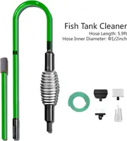 Aquarium Gravel Cleaner, Hand Siphon Hose, Fish Tank Sand Cleaner Kit with Air-Pressing Button, Use for Fish Tank Cleaning Gravel and Sand — фото 2