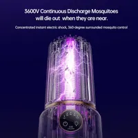 Знищувач комах електричний 3600V (Bug Zapper) вуличний/домашній, UV-світло, Водонепроникний — фото 4