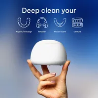 Ультразвукова ванночка Zima Dental Pod для чищення елайнерів, кап та протезів (42kHz) — фото 5