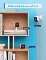 IP-камера видеонаблюдения GNCC 2K (3MP) внутренняя, Набор 2 шт, Wi-Fi, Няня, Ночное видение — фото 4