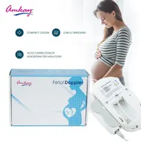 Фетальний доплер Amkay (Кишеньковий) для вагітних, LCD дисплей, Прослуховування серцебиття — фото 4