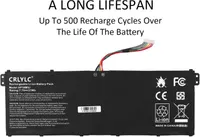Акумулятор для ноутбука Acer AP16M5J (Aspire 1 / 3 / 5), 37Wh, 7.7V, Оригінальна якість — фото 4