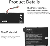 Акумулятор для ноутбука Acer AP16M5J (Aspire 1 / 3 / 5), 37Wh, 7.7V, Оригінальна якість — фото 8