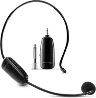 Беспроводной микрофон-гарнитура Bietrun UHF (Головной + Ручной), Дальность 50м, Для фитнеса/учителей — фото 3