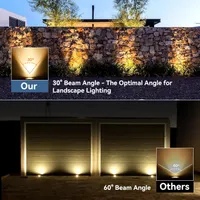Светильники тротуарные (Грунтовые) LED 3W, Набор 4 шт, IP65, Теплый белый, 220В — фото 8