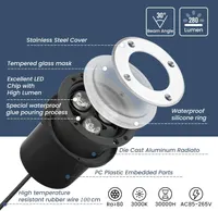 Світильники тротуарні (Грунтові) LED 3W, Набір 4 шт, IP65, Тепле біле, 220В — фото 4