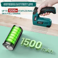 Аккумуляторный степлер-гвоздезабиватель NEU MASTER 4V (2-в-1), USB зарядка, Для мебели/декора — фото 5