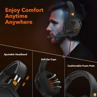 NUBWO PS4 Headset Xbox one Stereo Gaming Headphone with Noise Cancelling with in-line Control for PS4/Xbox 1/PC — фото 4