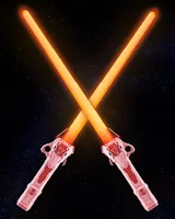 LED Lightsaber, Set of 2, 16 Colors, Glowing Toy, Glowing Sword, Cosplay, Extendable, Combinable, Glowing Sword, Color Changing, LED Party Goods — фото 5