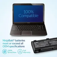 Акумулятор для ноутбука Toshiba PA5024U-1BRS (C850/L850), 4400mAh, NinjaBatt — фото 4